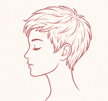 Стрижка пикси